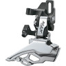 Переключатель передний SHIMANO DEORE, M5100-M, SIDE-SWING, на хомут 34,9 (с адаптером 28,6/31,8), для 2x11 скоростей IFDM5100MX4