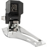 Переключатель передний SHIMANO DEORE, M618-H, для 2x10, верхний хомут (34,9 с адаптером 28,6/31,8), универсальная тяга, черный IFDM618HX6